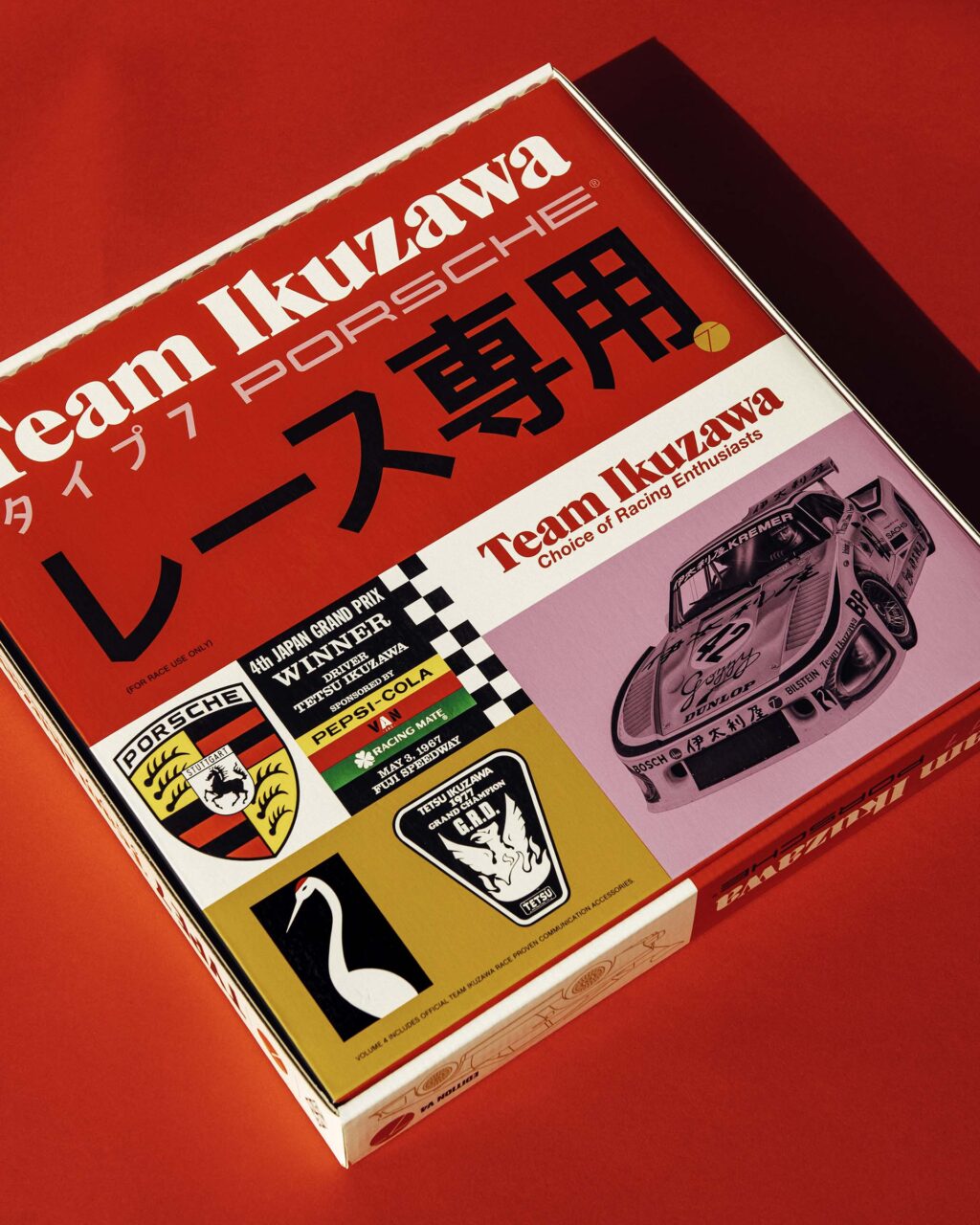 日本限定モデル】 Tetsu Ikuzawa Porsche TYPE 7 生沢徹 ポルシェ 洋書